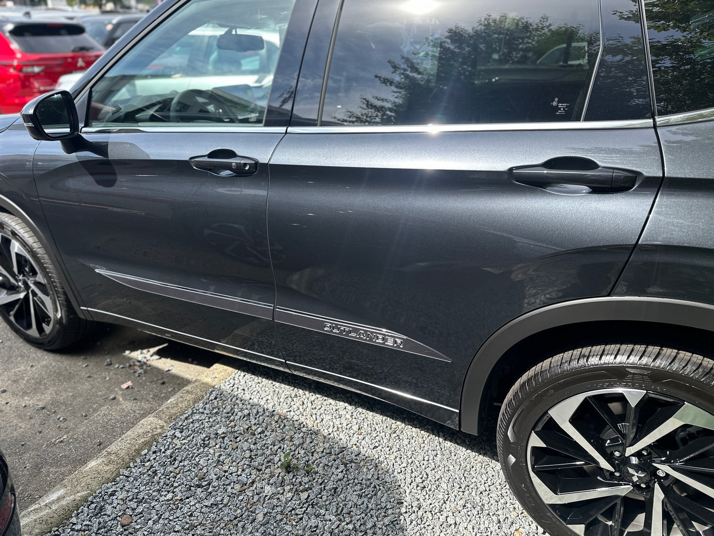 2022-25 Outlander Side Moldings - Graphite Grey (will fit 23-25 PHEV)
