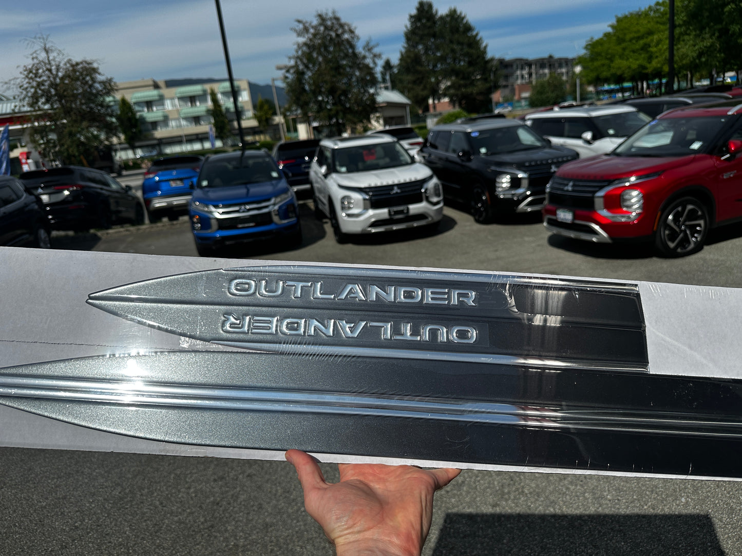 2022-25 Outlander Side Moldings - Graphite Grey (will fit 23-25 PHEV)