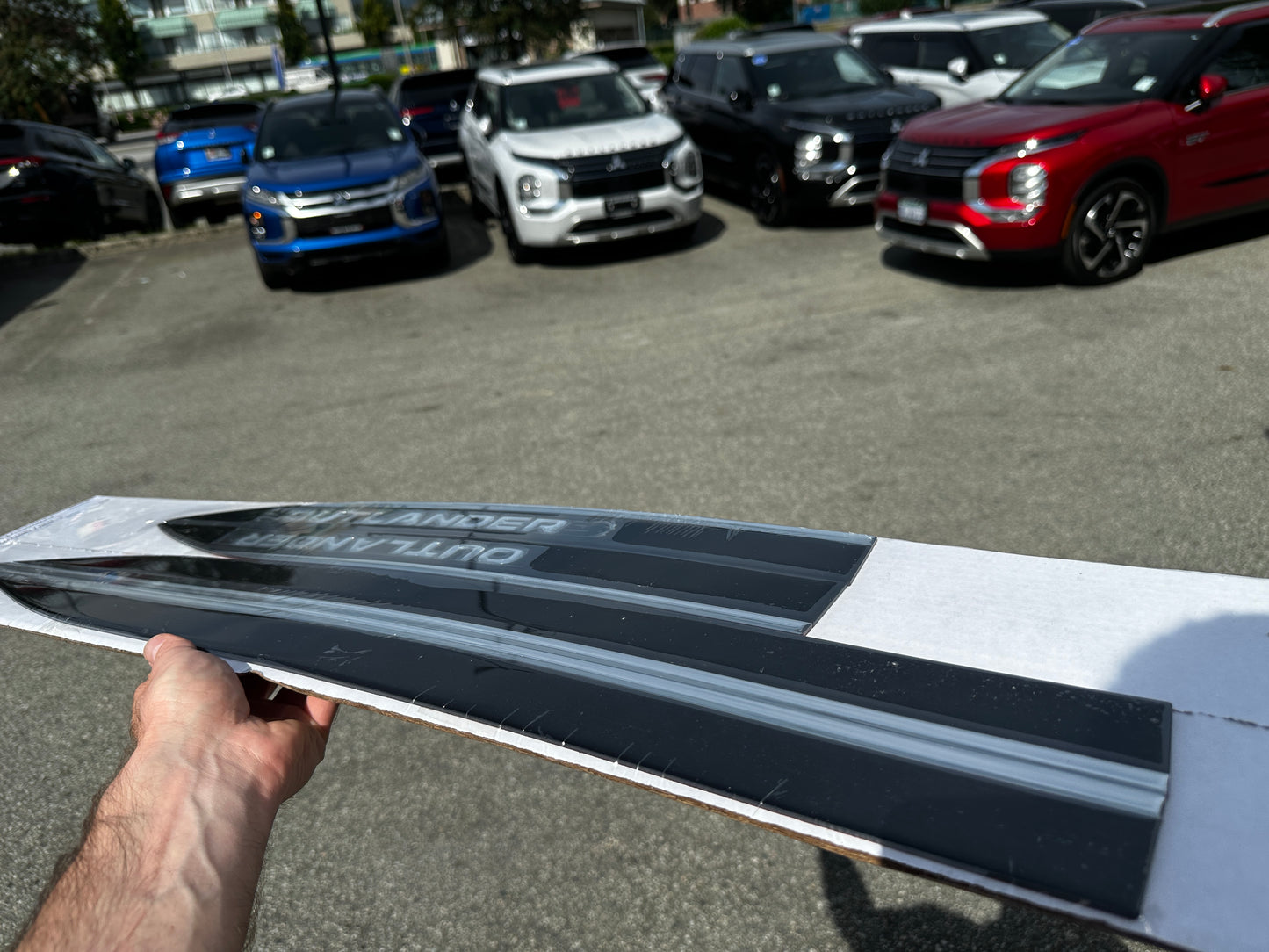 2022-25 Outlander Side Moldings - Graphite Grey (will fit 23-25 PHEV)