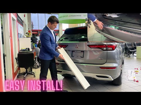 2022-24 (23-25 PHEV) Outlander Bumper protector plate - chrome