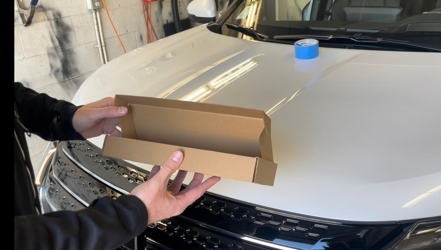 2022-24 Outlander Hood Emblem - Chrome (will fit 23-25 PHEV)