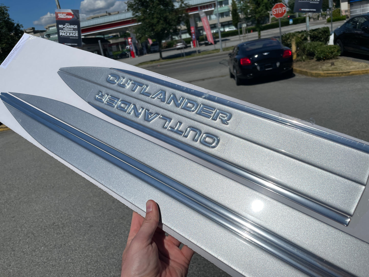 2022-25 Outlander Side Moldings - Silver (will fit 23-25 PHEV)