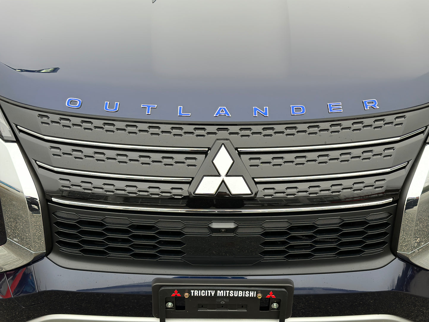 Hood emblem - blue - PHEV 2023-2025