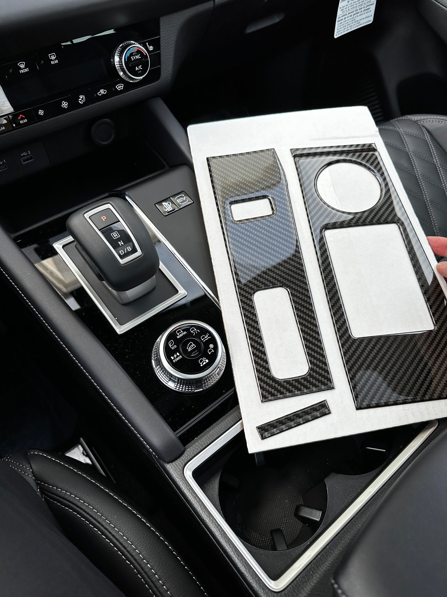 2023/25 PHEV Outlander - Around the Shifter Carbon Fiber Kit