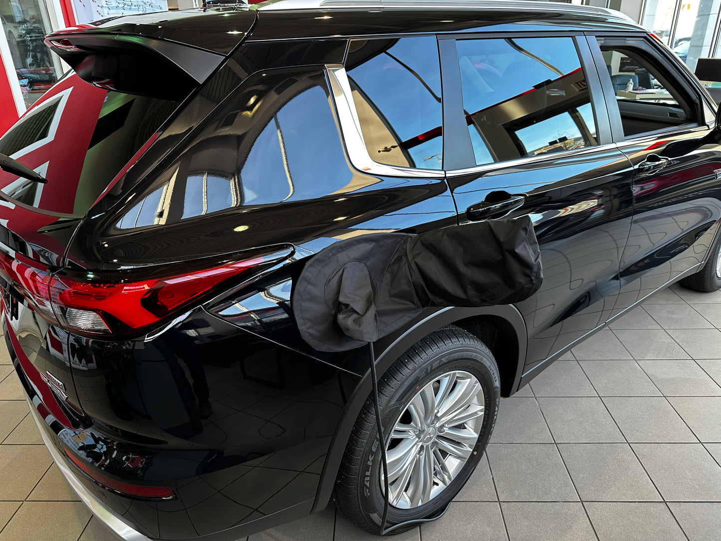 PHEV Charging lid winter protector, fits old body PHEV's