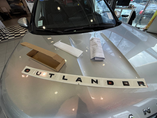 2025 Outlander (gas) Hood Emblem - Black