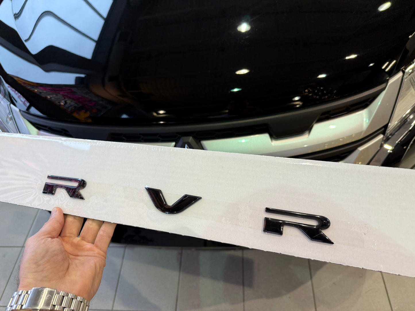 RVR - hood emblem decal