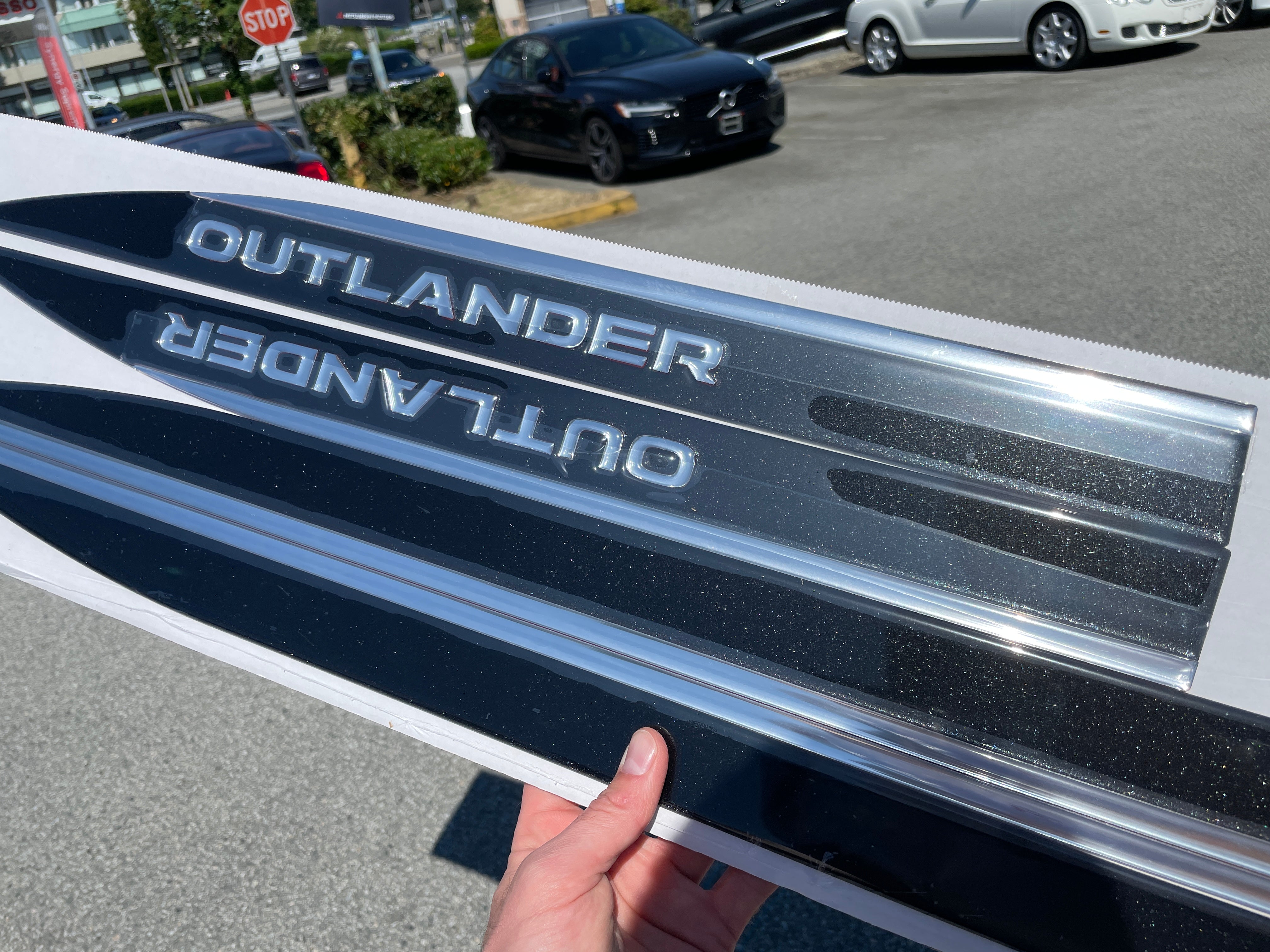 2022 24 Outlander Side Moldings Black Diamond Will Fit 23 24 PHEV   IMG 4089 