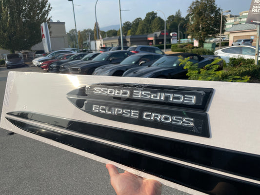 Eclipse Cross Side Moldings - Black